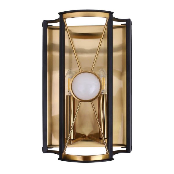 Настенный светильник Crystal Lux Tandem AP2 Gold — Дзинь ля-ля