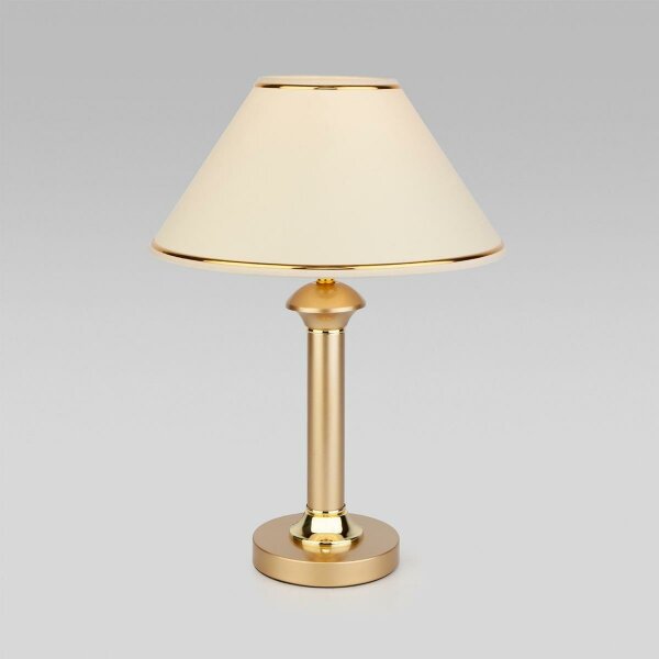 Настольная лампа Eurosvet Lorenzo 60019/1 перламутровое золото — Дзинь ля-ля